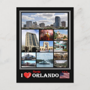 US United States of America -  Orlando Florida - Postcard