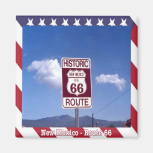US - United States of America Route 66 New Mexico Magnet