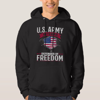 US Veteran Defender of Freedom Veterans Day 122 Hoodie