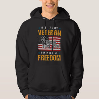 US Veteran Defender of freedom Veterans day 127 Hoodie