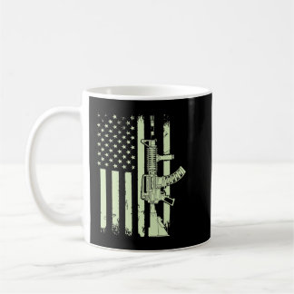 US Veteran Flag 55 Coffee Mug