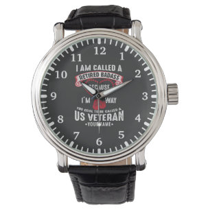 US Veteran Humour Retired Soldier Watch