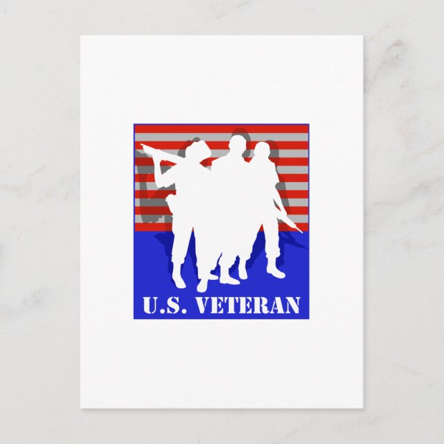 US Veteran Postcard (Front)
