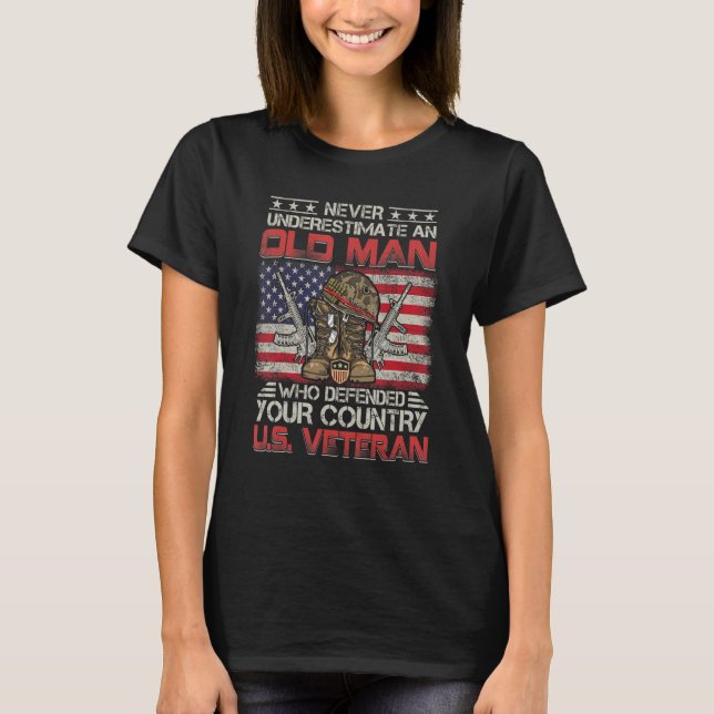 US Veteran veterans day Us Patriot_2 T-Shirt (Front)