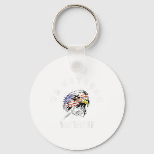 Us Veteran Wwii - Military War Campaign  Key Ring