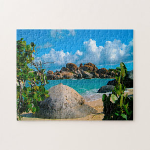 US Virgin Islands Coastal Scene. Jigsaw Puzzle