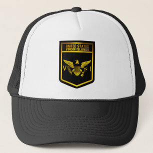 US Virgin Islands Emblem Trucker Hat