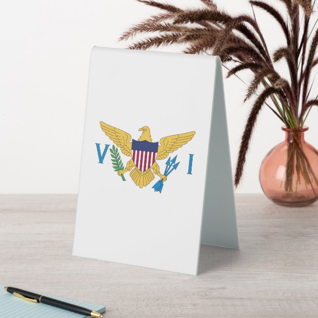 US Virgin Islands flag (In SItu (Table))