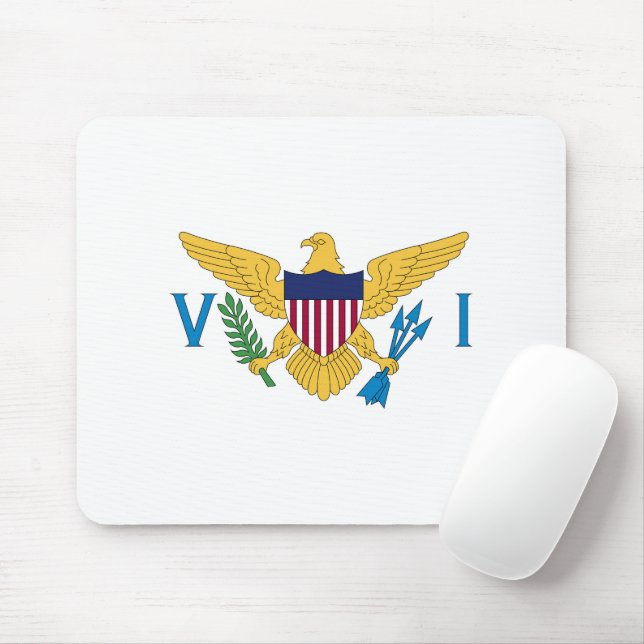 US Virgin Islands flag Mouse Pad (With Mouse)