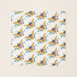 US Virgin Islands Flag Pattern USVI Caribbean  Scarf<br><div class="desc">US Virgin Islands Flag Pattern USVI Caribbean Scarf is great to use as a head tie or to wave for a special event with the US Virgin Islands Flag on it.</div>