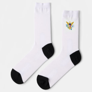 US Virgin Islands flag Socks