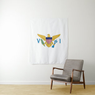 US Virgin Islands flag Tapestry