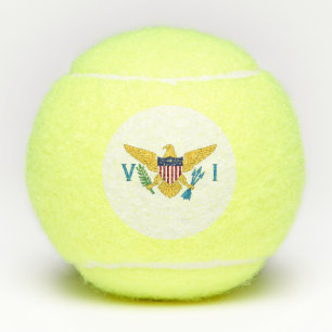 US Virgin Islands flag Tennis Balls