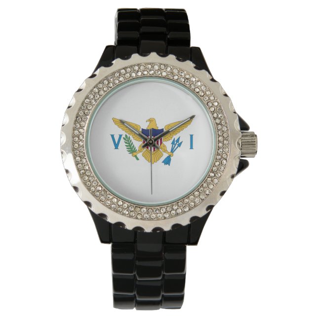 US Virgin Islands flag Watch (Front)