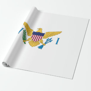 US Virgin Islands flag Wrapping Paper