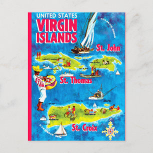 US Virgin Islands Postcard