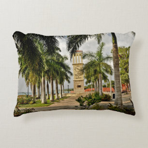 US Virgin Islands St. Croix Palm Trees Tropical Decorative Cushion