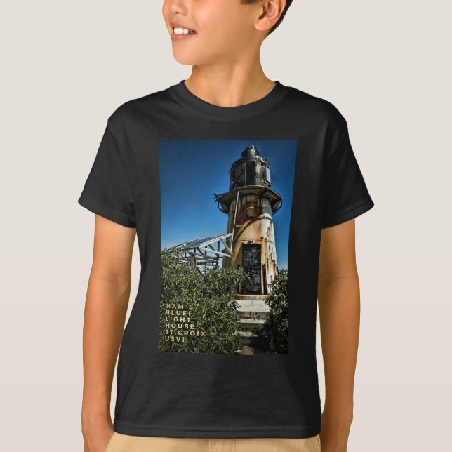 US Virgin Islands St. Croix USVI Light House T-Shirt (Front)