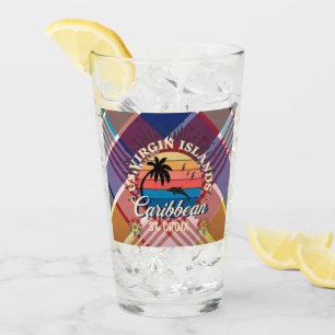 US Virgin Islands St. Croix USVI Madras Caribbean Glass