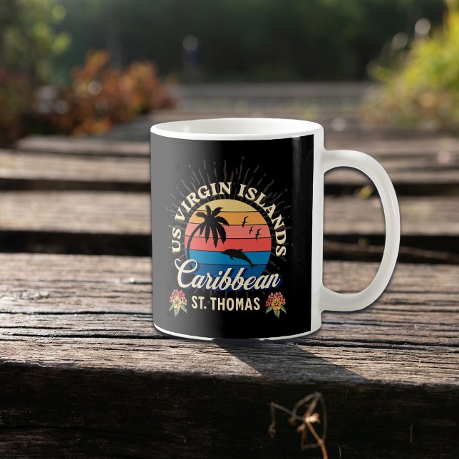 US Virgin Islands St. Thomas USVI Personalise  Coffee Mug (Creator Uploaded)