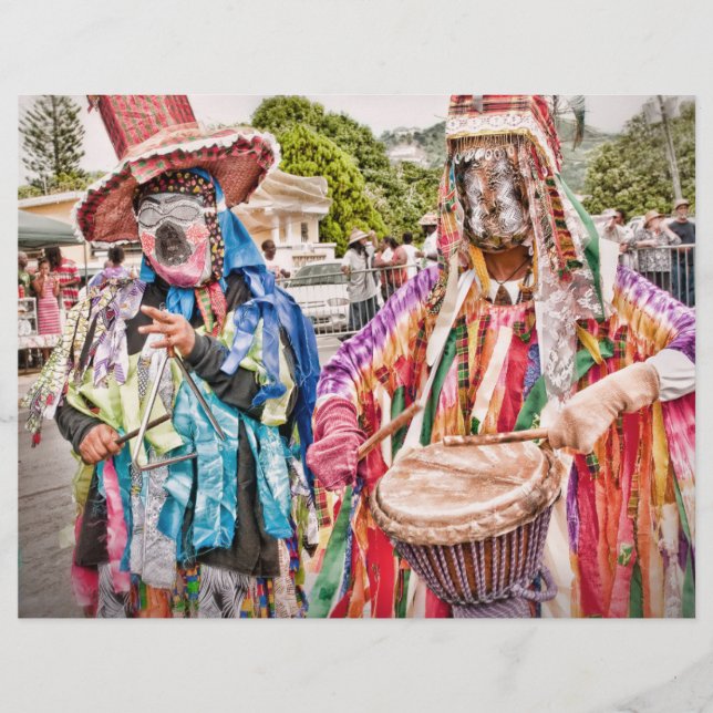 US Virgin Islands West End Masqueraders Flyer (Front)