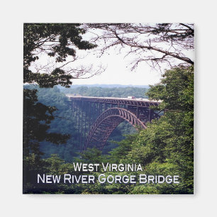 US West Virginia - New River Gorge Bridge - Magnet