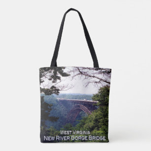 US West Virginia - New River Gorge Bridge - Tote Bag