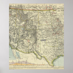 US Western Poster