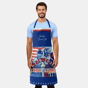 USA 1776-2026 Commemorative Personalised  Apron