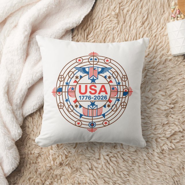 USA 1776-2026 CUSHION (Blanket)
