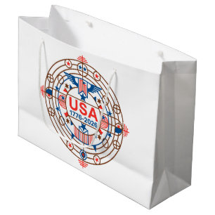 USA 1776-2026 LARGE GIFT BAG