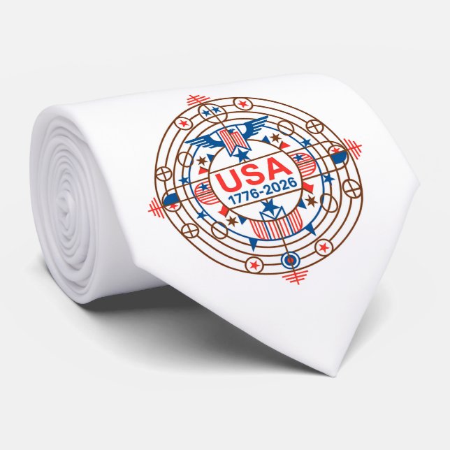 USA 1776-2026 TIE (Rolled)