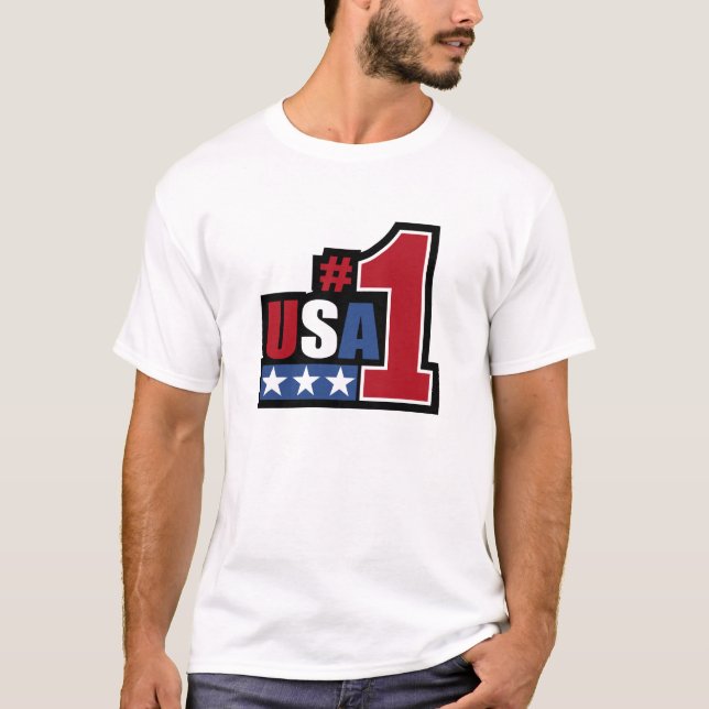 USA #1 t-shirt (Front)