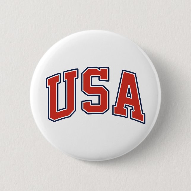 USA 2012 6 CM ROUND BADGE (Front)