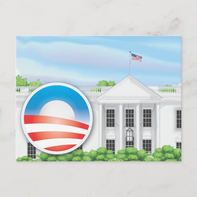 USA 2012 Election Logo Postcard (Front)
