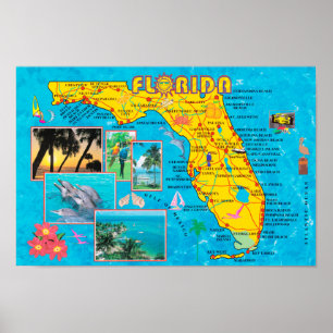 " USA: 2012/heute Florida - Urlaubs Postkarte ...  Poster