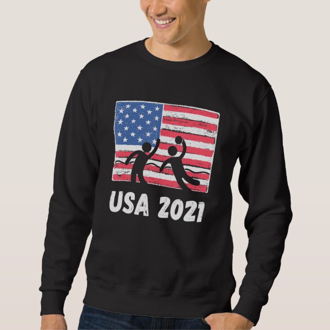 Usa 2021 Unisex Water Polo America Tokyo 2021 Summ (Front)