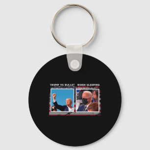 Usa 2024 Election Campaign trump Vs Bullet Key Ring