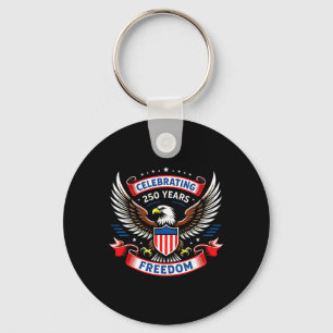 Usa 2026 4th Of July Men Women Kids Independence D Key Ring
