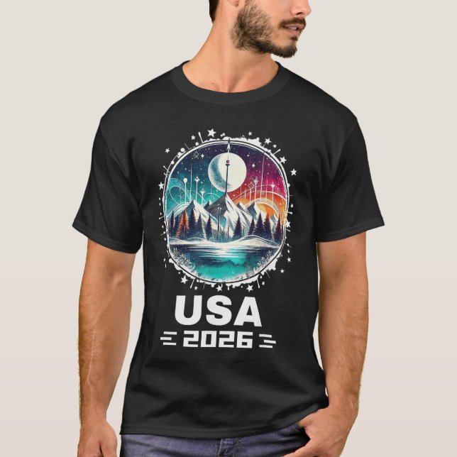 USA 2026 Go United States Winter Sport USAeam 2026 T-Shirt (Front)