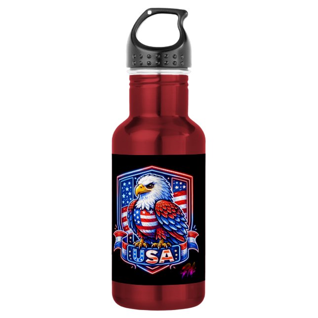 USA 250 532 ML WATER BOTTLE (Front)