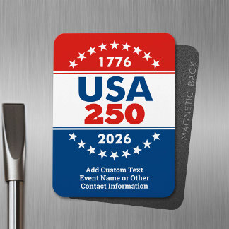 USA 250 - America's Birthday Classic - 1776-2026 Magnet