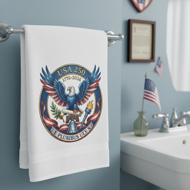 USA 250 Eagle Hand Towel (Creator Uploaded)
