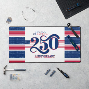 USA 250 Patriotic Desk Mat 