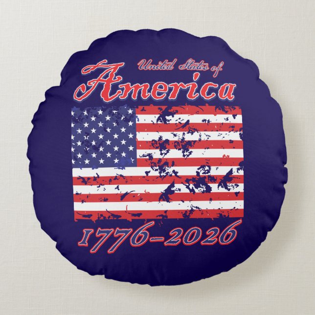 USA 250 ROUND CUSHION (Front)