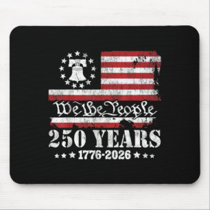 USA 250 Years 1776-2026 We The People Liberty Bell Mouse Pad