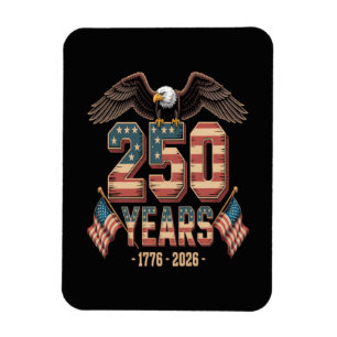 USA 250 Years 250th Anniversary Flag US Magnet