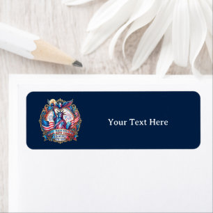USA 250 years 4th of July 1776-2026 Return Address Label