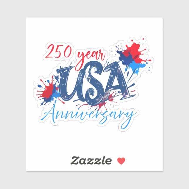 USA 250 Years anniversary (Sheet)