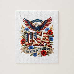 USA 250 Years of Freedom Jigsaw Puzzle